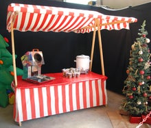 Markststand im nostalgischen Stil Weihnachtsmarkt inkl. 19% MwSt.
