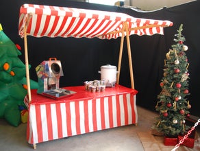 Markststand im nostalgischen Stil Weihnachtsmarkt inkl. 19% MwSt.