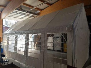 Zeltpavillon 10 x 5m / Schnellaufbauzelt / Partyzelt / Festzelt / Gartenzelt