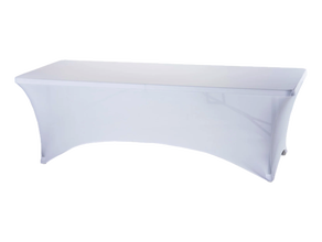 Stretchhusse Banketttisch 220x75cm mieten – Miettisch, Eventtisch, Veranstaltungstisch, Partytisch