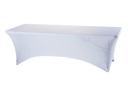 Stretchhusse Banketttisch 220x75cm mieten – Miettisch, Eventtisch, Veranstaltungstisch, Partytisch