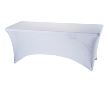 Stretchhusse Banketttisch 220x75cm mieten – Miettisch, Eventtisch, Veranstaltungstisch, Partytisch