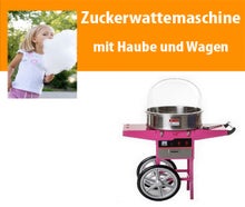 Zuckerwattemaschine Zuckerwatte Maschine ohne Starterset