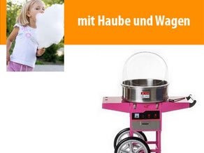 Zuckerwattemaschine Zuckerwatte Maschine ohne Starterset