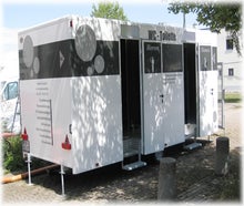 moderne Toilettenwagen, Klowagen, günstig, Eifel