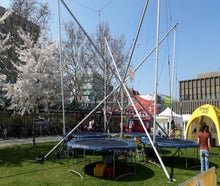 XXL Bungee Trampolin Anlage