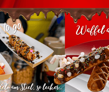 Leckere Waffeln & Hotdogs am Stiel – Mietgerät für Feiern
