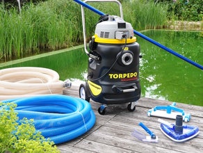 Schlammsauger Torpedo Ultra für große Teiche, bis 20000L/H Absaugleistung !!!Buchung bitte nur per Telefon!!!!