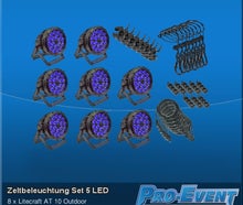 Zeltbeleuchtung Set 5 LED