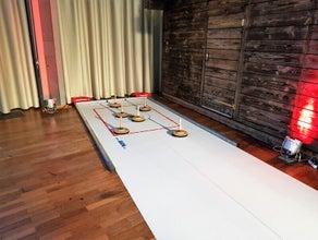 Eisstock schießen ~  Curling Bahn ~ Eisstockschießen ~ bei spass-events