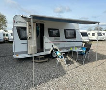 Wohnwagen Dethlfeffs c´go mit Einzelbetten bis zu 4 Personen