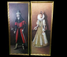 Mittelalter Gemälde, Bühnenbild, Mittelalterdekoration, Mittelalter