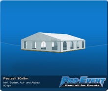 Festzelt 10x9m