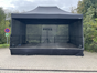 Bühnenpodest 6x4m mit Faltzeltüberdachung und Gaze 1m Höhe mieten - Galerie - Bild 2
