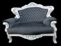 Thron Golden / Sessel Gold / Stuhl Gold / Barocksessel / Weihnachtssessel - Galerie - Bild 3