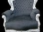 Thron Golden / Sessel Gold / Stuhl Gold / Barocksessel / Weihnachtssessel - Galerie - Bild 3