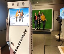 Fotobox mit Greenscreen | Greenscreen Fotoaktion | Fotobooth | Fotoautomat mit Sofortausdruck