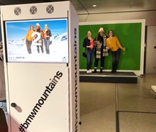 Fotobox mit Greenscreen | Greenscreen Fotoaktion | Fotobooth | Fotoautomat mit Sofortausdruck
