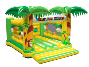 Hüpfburg Tropical Island Springburg
