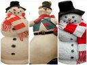 Schneemann Figur, Schnee, Weihnachten, Eis, Weihnachtsfiguren
