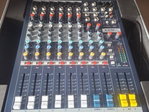 Mischpult 6 Kanal / Soundcraft Epm 6 / Band / Tagung / Party