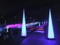 Air Cones, Aircone, Lichtsäule, Leuchtsäule, Lichtkegel, Lichteffekt, LED, Highlight ca. 3m hoch - Galerie - Bild 2