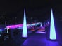 Air Cones, Aircone, Lichtsäule, Leuchtsäule, Lichtkegel, Lichteffekt, LED, Highlight ca. 3m hoch - Galerie - Bild 2