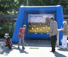 Golf Shot Torwand