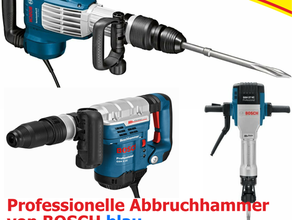 Professioneller Stemm-/ Meißelhammer von BOSCH 11 kg