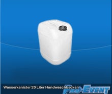 Wasserkanister 20 Liter Handwaschbecken