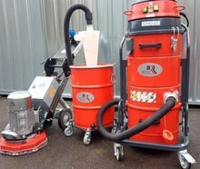 Boden-Sanierungs-Set (Bodenschleifmaschine, Vorabscheider, Industriesauger)