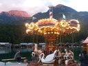 historisches Dampf-Pracht-Caroussell mit Dampf, Karussell, Kinder, - Galerie - Bild 1