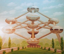 Atomium - Belgien - Kulisse
