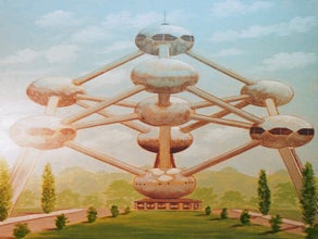 Atomium - Belgien - Kulisse