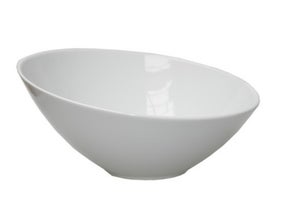 Schüssel Schräg Porzellan