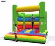 Hüpfburg Rainbow Neon Springburg Trampolin