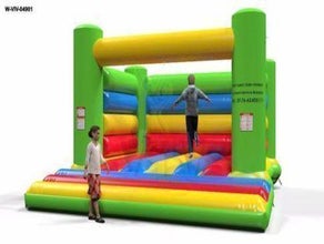 Hüpfburg Rainbow Neon Springburg Trampolin