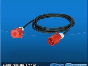 Starkstromkabel 5m 16A