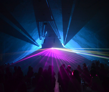 Lasershow Set L, mit Operator mieten
