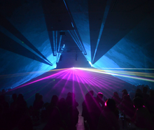 Lasershow Set L, mit Operator mieten