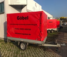 S mit Plane, Allzweckanhänger mit Plane, Anhänger 750 kg, Führerschein Klasse B