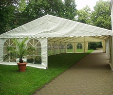 Partyzelt 4m Breite (in 3m-Schritten bis 24m) mieten