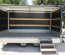 Trailerbühne mit Plane für DJ, Alleinunterhalter,...