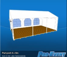 Partyzelt 4 x 6m