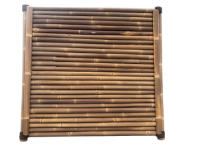 Bambus Wand Version QR mieten – Trennwand