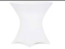 Stehtischhussen 80cm weiß