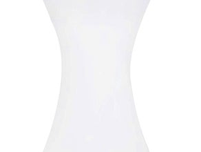 Stehtischhussen 80cm weiß