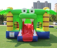KROKODIL HÜPFBURG MIETEN I 24/7 SUPPORT / BOUNCY CASTLE CROCODILE