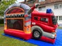 Hüpfburg Feuerwehr mit Rutsche mieten - Galerie - Bild 3