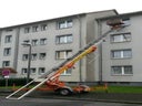 Dachdecker-/Schrägaufzug 17 m, Benzin, Anhängergerät